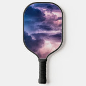 Stormachtige luchten pickleball paddle (Achterkant)