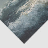 Stormachtige Oceaan Fijne Kunst Tissuepapier (Detail)