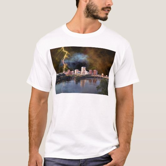 Stormachtige Richmond Silhouette T-shirt (Voorkant)