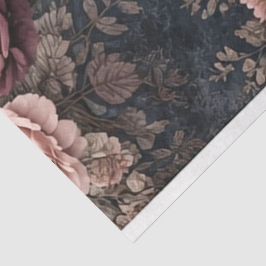 Stormachtige Rozen  Tissuepapier (Detail)