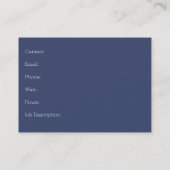 Stormachtige seizoensgebonden hagelschade opruimen visitekaartje (Achterkant)