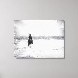 Stormachtige tijden canvas afdruk