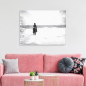 Stormachtige tijden canvas afdruk (Insitu (Woonkamer))