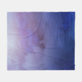 Stormachtige Wolken Fleece Deken (Voorkant (Horizontaal))
