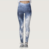 stormachtige wolken leggings (Voorkant)