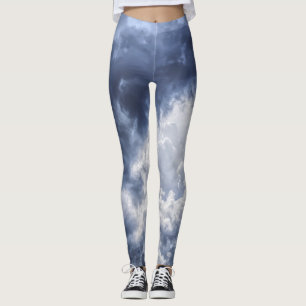 stormachtige wolken leggings