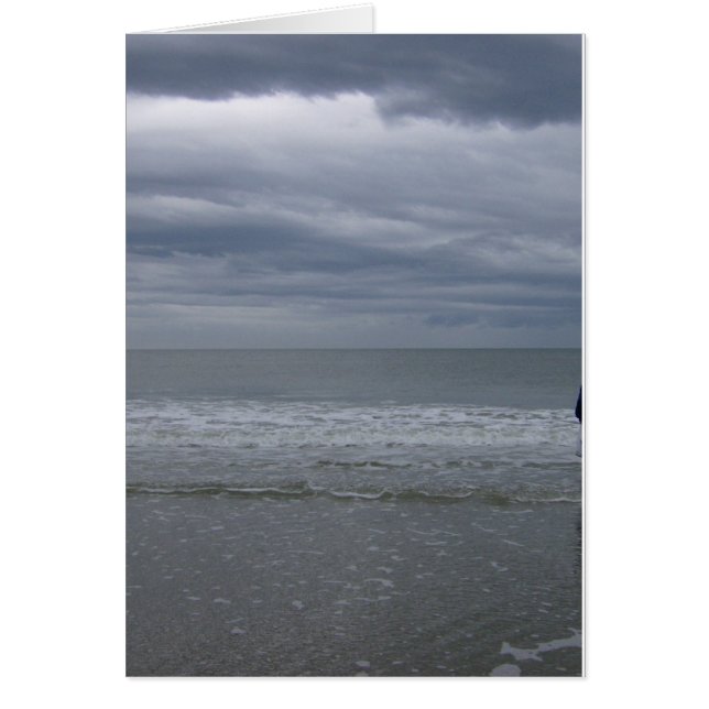 Stormachtige zeeën komen (Voorkant)
