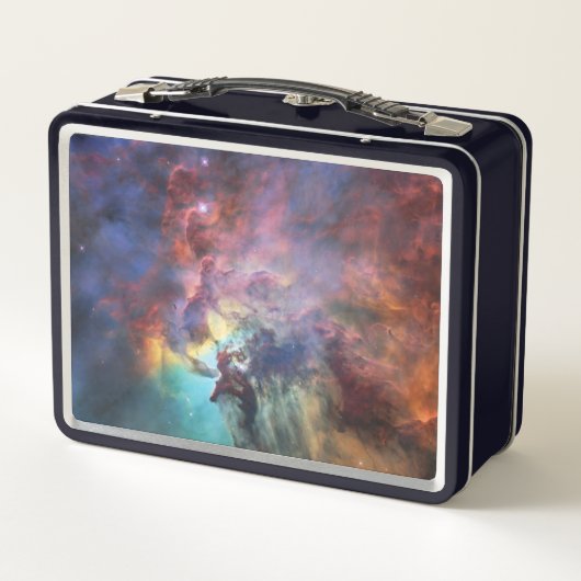 Stormachtige Zeeen van Lagune Nebula in Boogschutt (Achterkant)