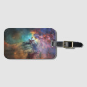 Stormachtige Zeeen van Lagune Nebula in Boogschutt Bagagelabel (Voorkant (horizontaal))