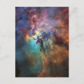 Stormachtige Zeeen van Lagune Nebula in Boogschutt Briefkaart (Voorkant)