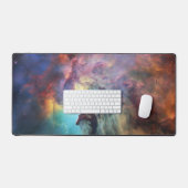 Stormachtige Zeeen van Lagune Nebula in Boogschutt Bureaumat (Keyboard & Muis)