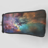 Stormachtige Zeeen van Lagune Nebula in Boogschutt Golfheadcover (Voorkant)