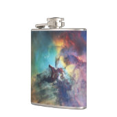 Stormachtige Zeeen van Lagune Nebula in Boogschutt Heupfles (Links)