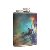 Stormachtige Zeeen van Lagune Nebula in Boogschutt Heupfles (Rechts)