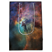 Stormachtige Zeeen van Lagune Nebula in Boogschutt Medium Cadeauzakje (Achterkant)