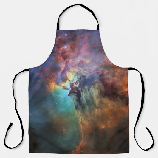 Stormachtige Zeeen van Lagune Nebula in Boogschutt Schort (Voorkant)