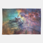 Stormachtige Zeeen van Lagune Nebula in Boogschutt Theedoek (Horizontaal)