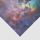 Stormachtige Zeeen van Lagune Nebula in Boogschutt Tissuepapier (Detail)