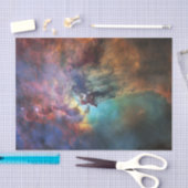 Stormachtige Zeeen van Lagune Nebula in Boogschutt Tissuepapier (Craft)