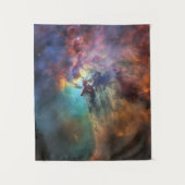 Stormachtige Zeeen van Lagune Nebula in Boogschutt Wandkleed (Voorkant)