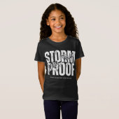 Stormbestendig Met Christus T-shirt (Voorkant volledig)