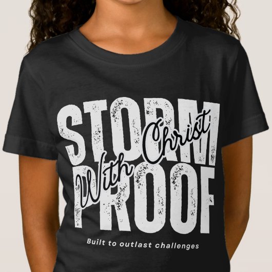 Stormbestendig Met Christus T-shirt