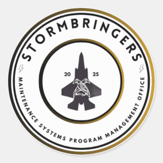 Stormbringers Stickers (Voorkant)