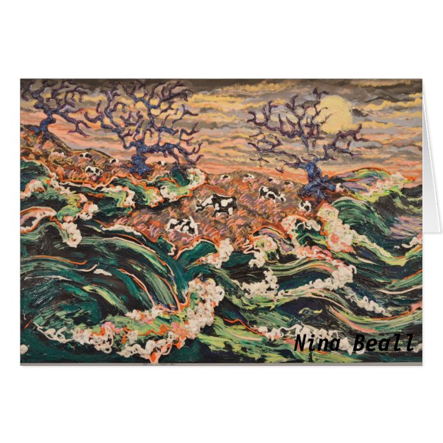 "Stormen Brewing" van Nina Beall (Voorkant Horizontaal)