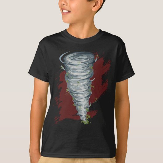 Stormen Chaser Tornado Hurricane Blizzard Stormen T-shirt (Voorkant)
