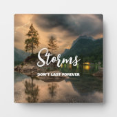 Stormen Duur Aanmoediging Schilderachtig Natuur Fotoplaat (Voorkant)