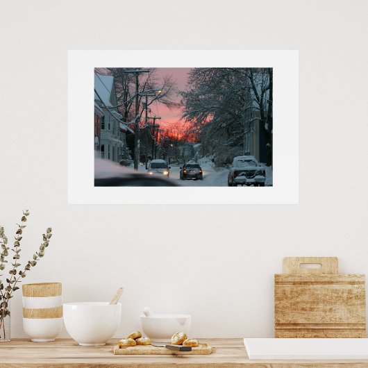 Stormen Einde Poster (Keuken)