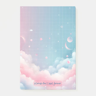 Stormen gaan niet eeuwig mee - Pastel Sky Post-It Post-it® Notes