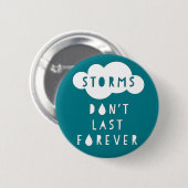 Stormen Niet eeuwig Button donker (Voorkant /achterkant)