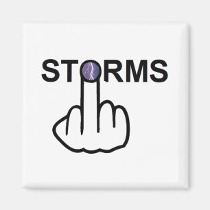Stormen omdraaien magneet