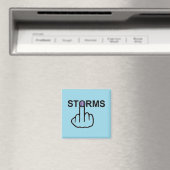 Stormen omdraaien magneet (Insitu (Vaatwasser))