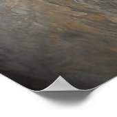Stormen op Jupiter van Juno Cam (2017) Poster (Hoek)