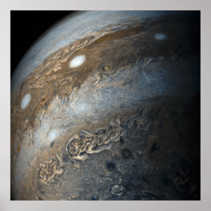 Stormen op Jupiter van Juno Cam (2017) Poster