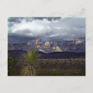 Stormen over Maderas Del Carmen Briefkaart