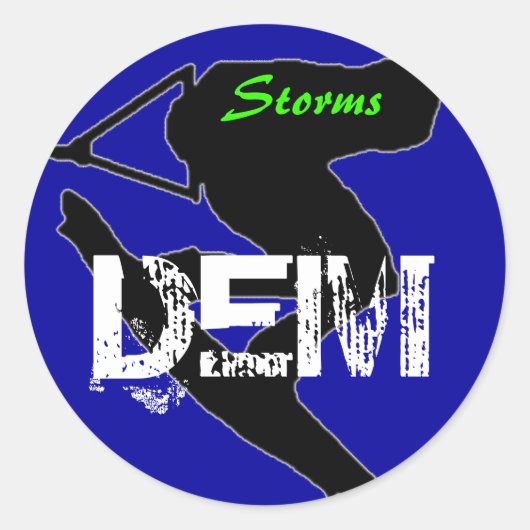 Stormen Sticker (Voorkant)