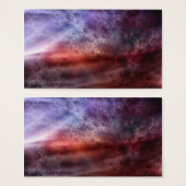 Stormen van Bladwijzer van het Leven Visitekaartje (Voorkant /achterkant)