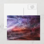 Stormen van het Briefkaart van Life (Voorkant / Achterkant)