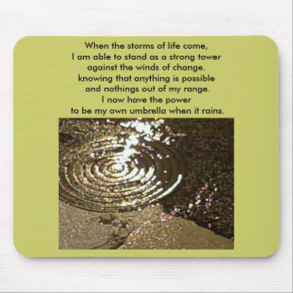 Stormen van het leven muismat