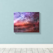 Stormen van Life Canvas Print (Insitu (Houten vloer))
