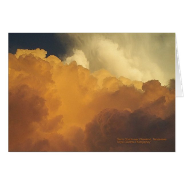 Stormen wolken (Voorkant Horizontaal)