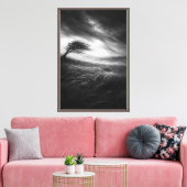 Stormfluisterboom Canvas Afdruk (Insitu (Woonkamer))