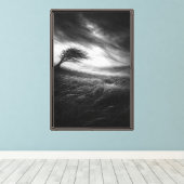 Stormfluisterboom Canvas Afdruk (Insitu (Houten vloer))