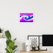 Stormgolf Poster (Thuiskantoor)