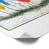 Storming of the Bastille in the French Revolution Poster (Hoek)