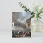 Storming the Bastille, 14 juli 1789 Briefkaart (Staand voorkant)