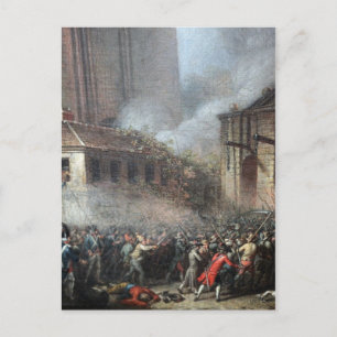 Storming the Bastille, 14 juli 1789 Briefkaart